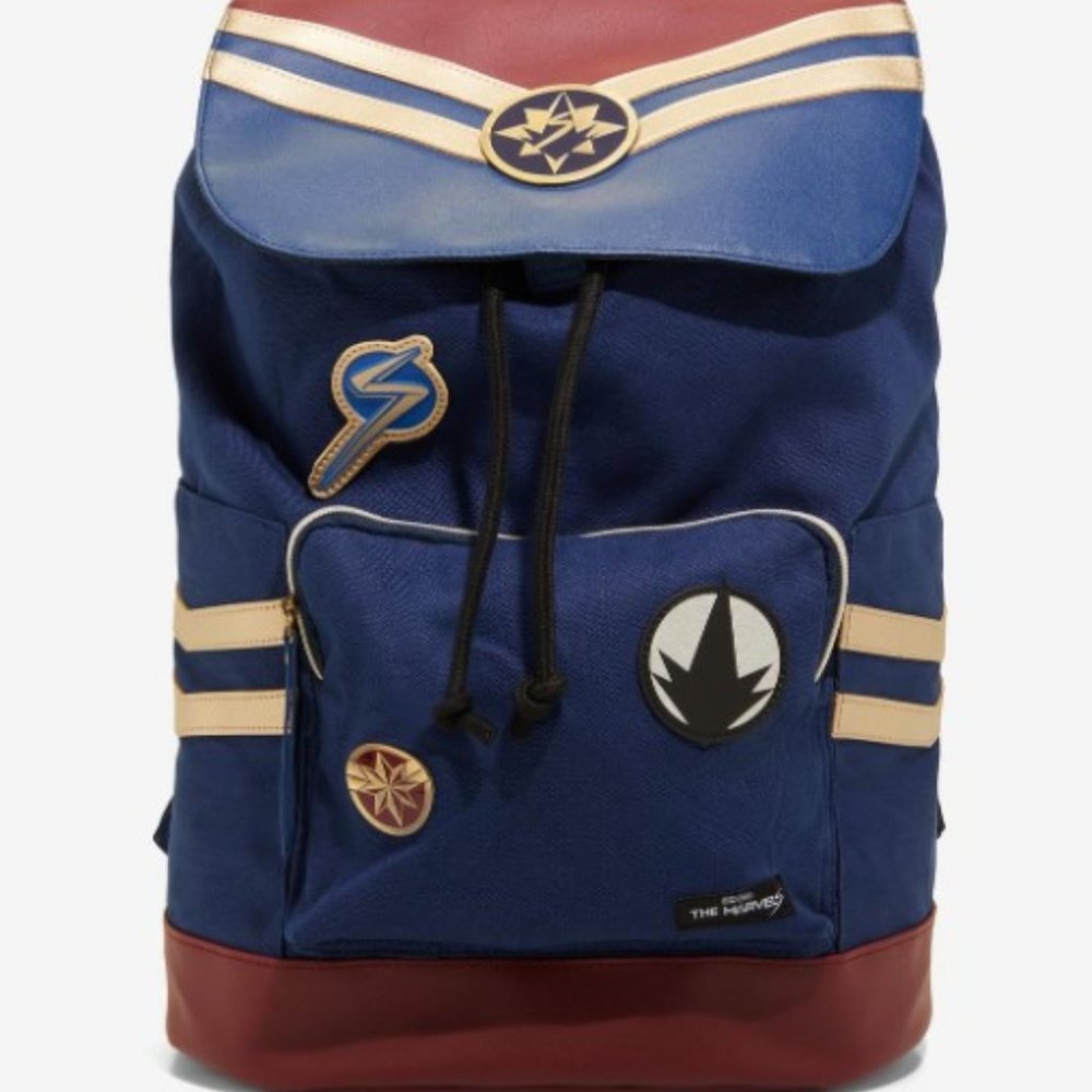 Marvel The Marvels Icons Slouch Backpack NWT